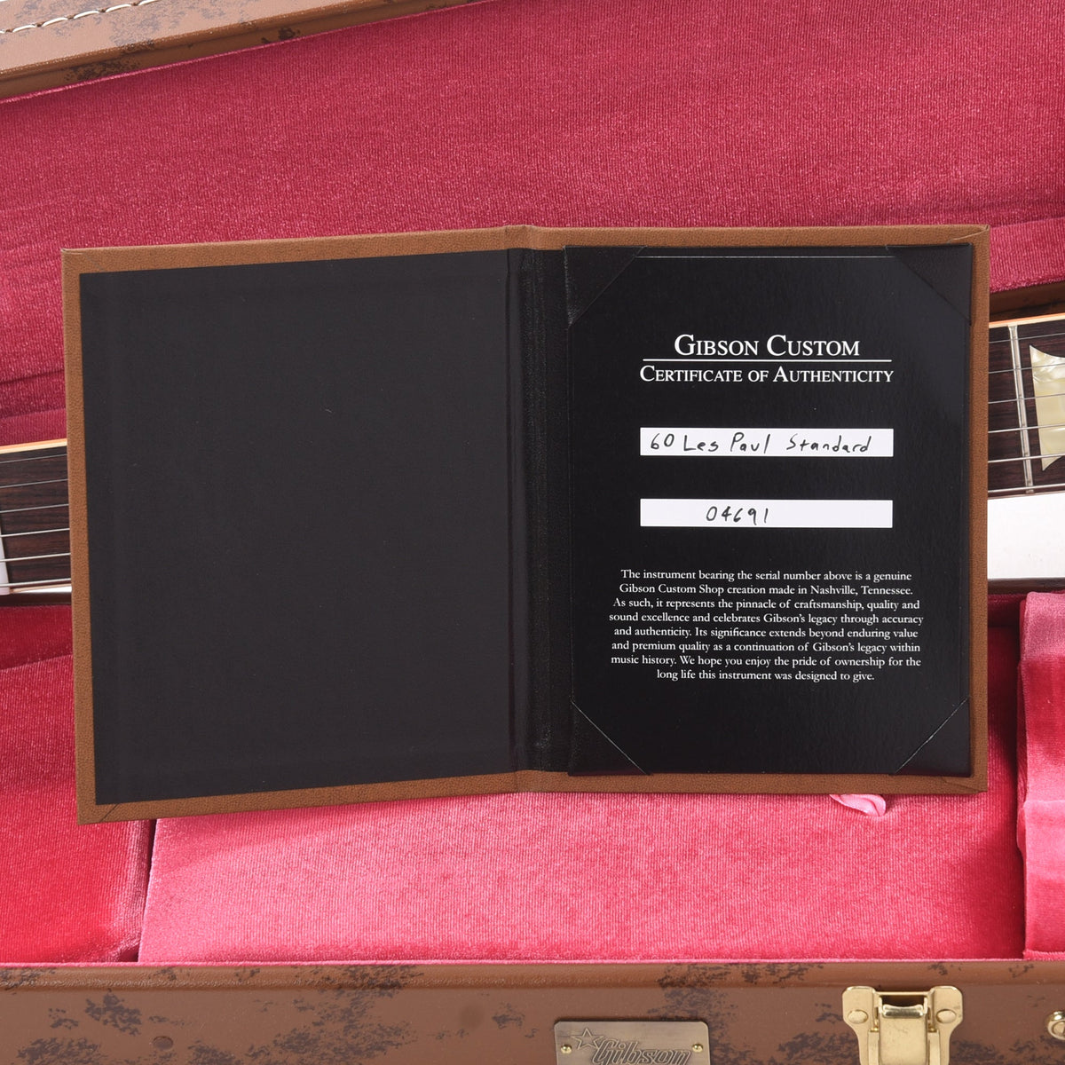 Gibson Custom Shop 1960 Les Paul Standard "CME Spec" Factory Burst VOS w/Scarface Neck - View 10 | MusicMarket