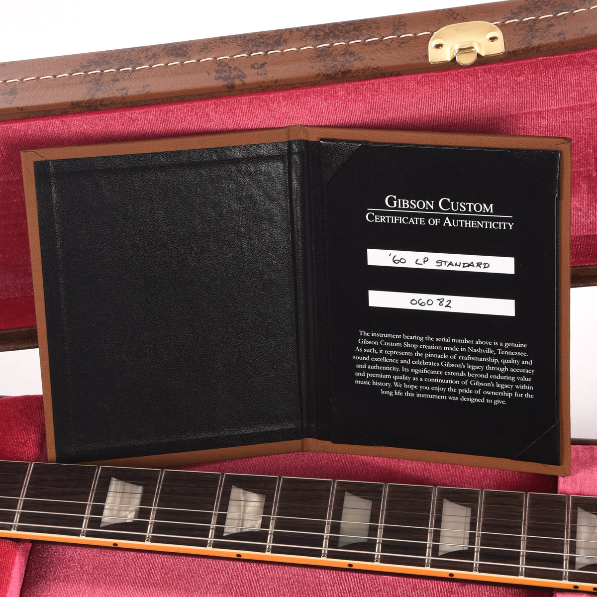 Gibson Custom Shop 1960 Les Paul Standard "CME Spec" Heavy Antique Cobra Burst VOS w/'59 Carmelita Neck - View 9 |