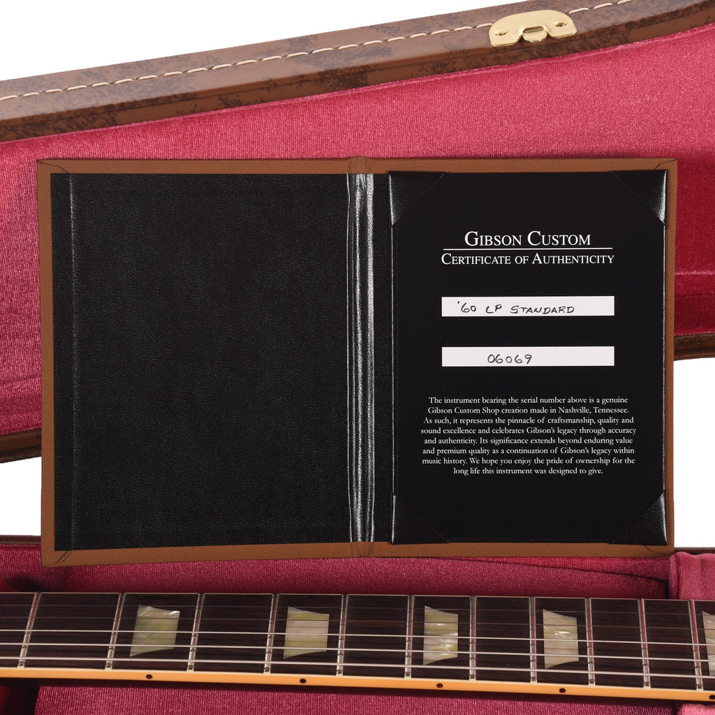 Gibson Custom Shop 1960 Les Paul Standard "CME Spec" Sweet Cherry VOS w/'60 V2 Neck Profile - View 9 | MusicMarket