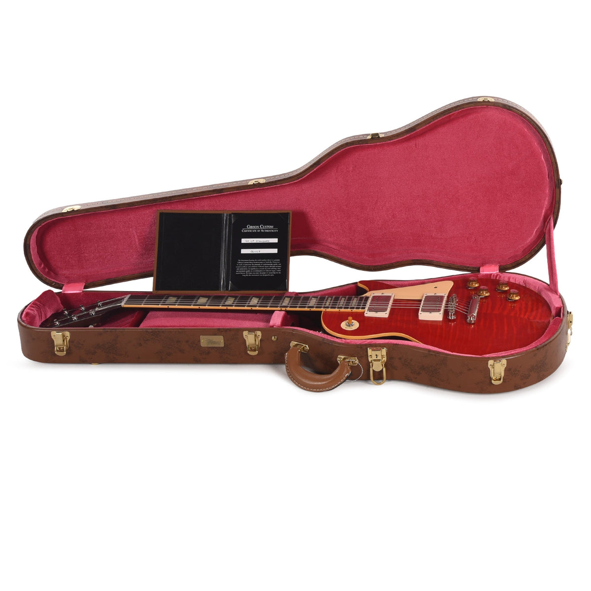 Gibson Custom Shop 1960 Les Paul Standard "CME Spec" Sweet Cherry VOS w/'60 V2 Neck Profile - View 8 | MusicMarket