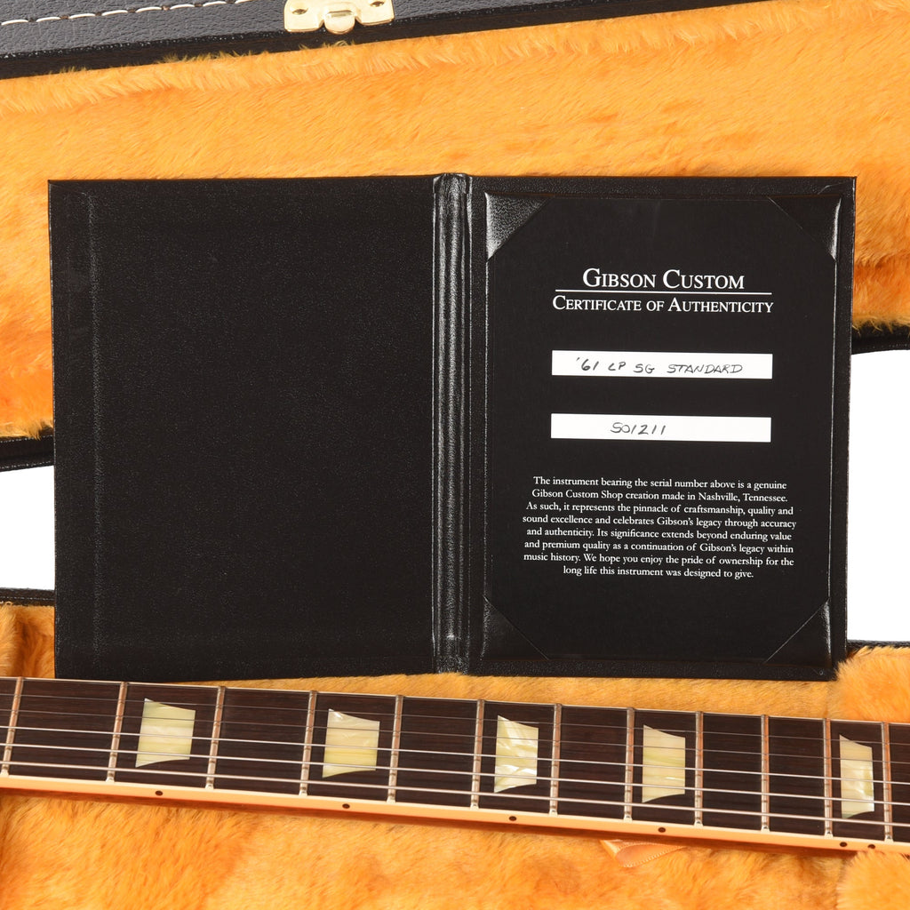Gibson Custom Shop 1961 Les Paul SG Standard "CME Spec" Aniline Dye VOS - View 9 | MusicMarket