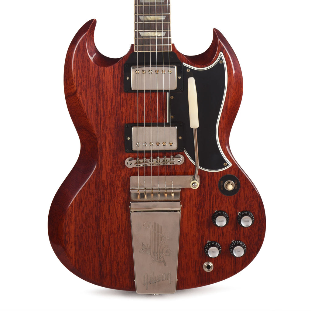 Gibson Custom Shop 1961 Les Paul SG Standard "CME Spec" Antique Vintage Cherry VOS w/Maestro Vibrola - View 2 |