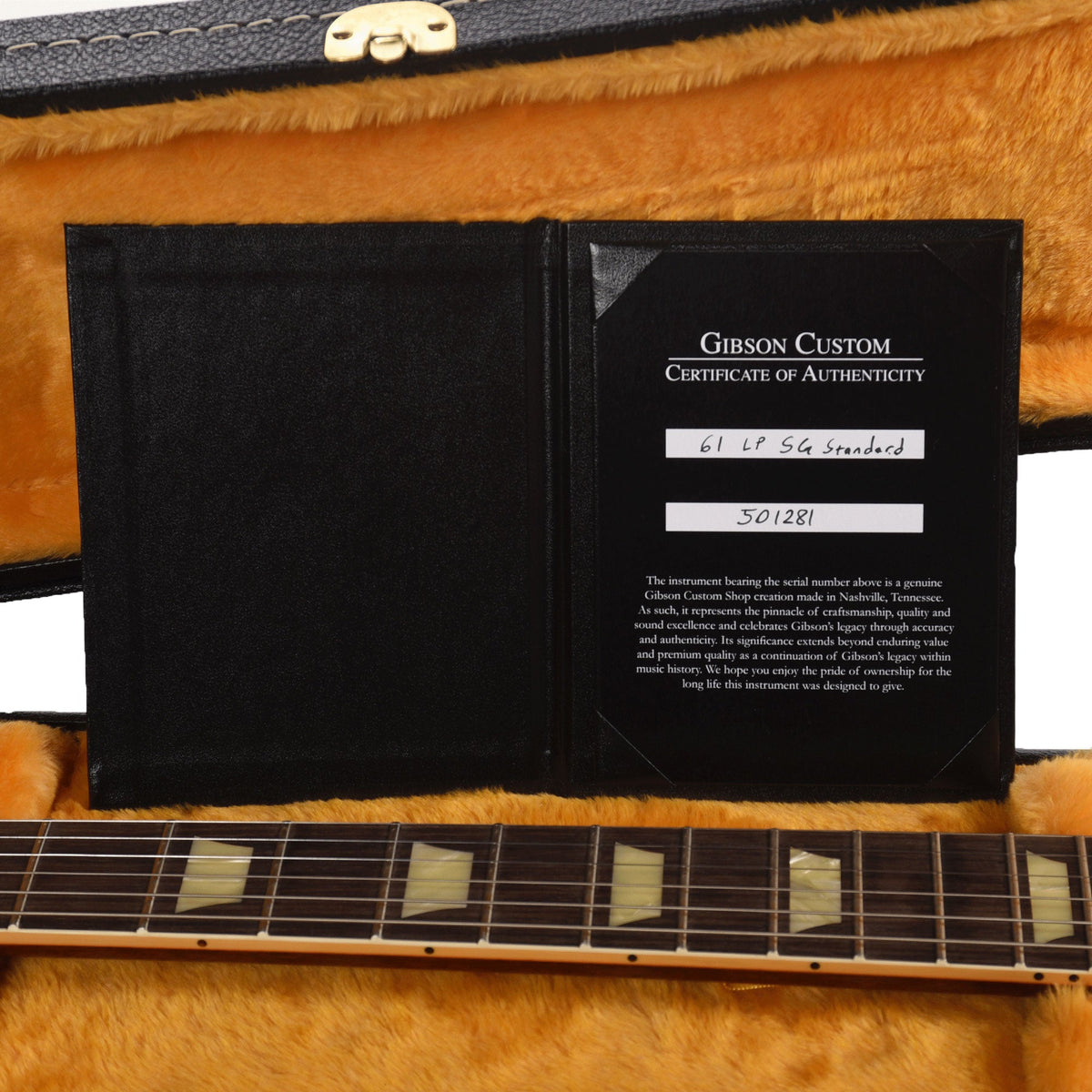 Gibson Custom Shop 1961 Les Paul SG Standard "CME Spec" Heavy Antique Aniline Dye - View 9 | MusicMarket