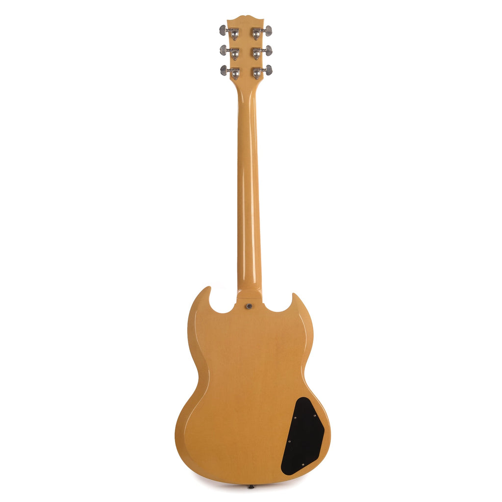 Gibson Custom Shop 1961 SG Les Paul Standard "CME Spec" LEFTY Antique TV Yellow Ultra Light Aged - View 5 | MusicMarket