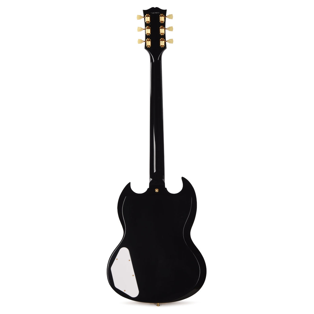 Gibson Custom Shop 1963 SG Custom "CME Spec" Ebony Gloss w/Maestro Vibrola - View 5 | MusicMarket
