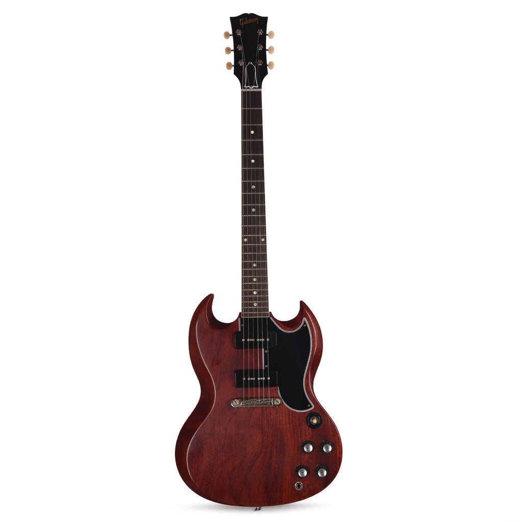 Gibson Custom Shop 1963 SG Special Reissue Lightning Bar Cherry Red VOS - View 4 | MusicMarket