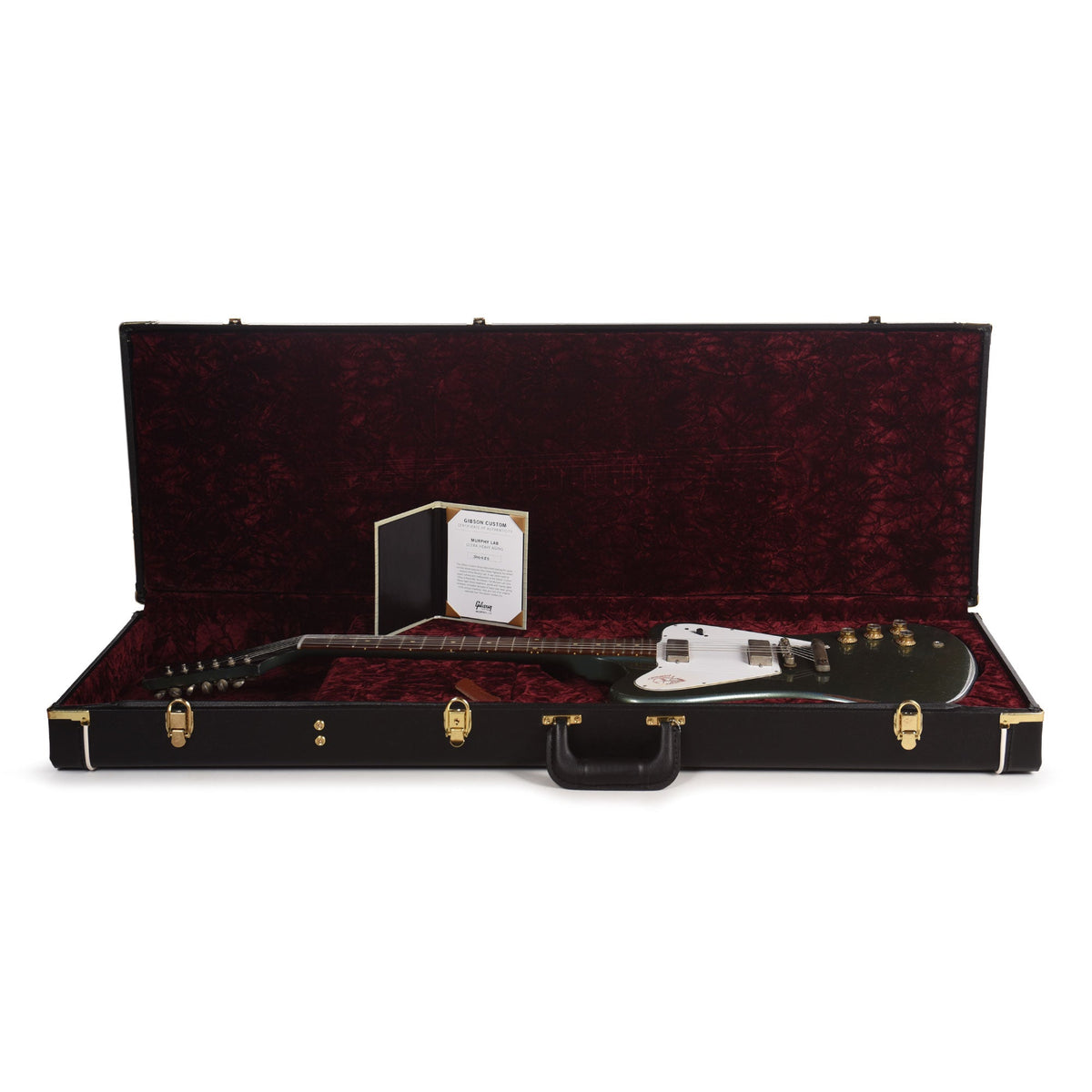 Gibson Custom Shop 1965 Non-Reverse Firebird Pelham Blue Murphy Lab Ultra Heavy Aged w/Stop Bar - View 8 | MusicMarket