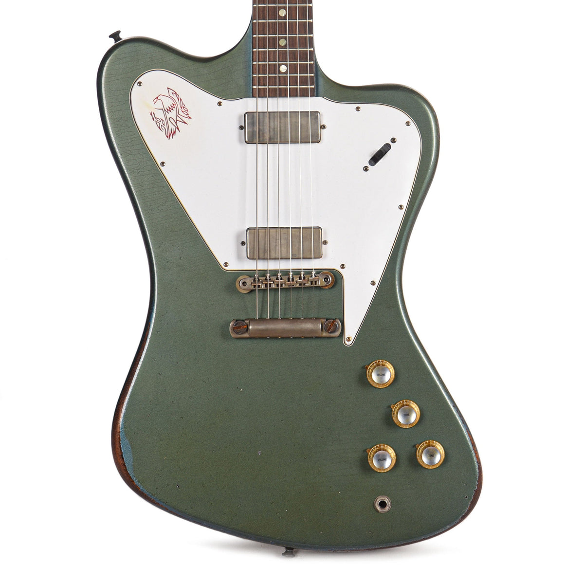 Gibson Custom Shop 1965 Non-Reverse Firebird Pelham Blue Murphy Lab Ultra Heavy Aged w/Stop Bar - View 2 | MusicMarket