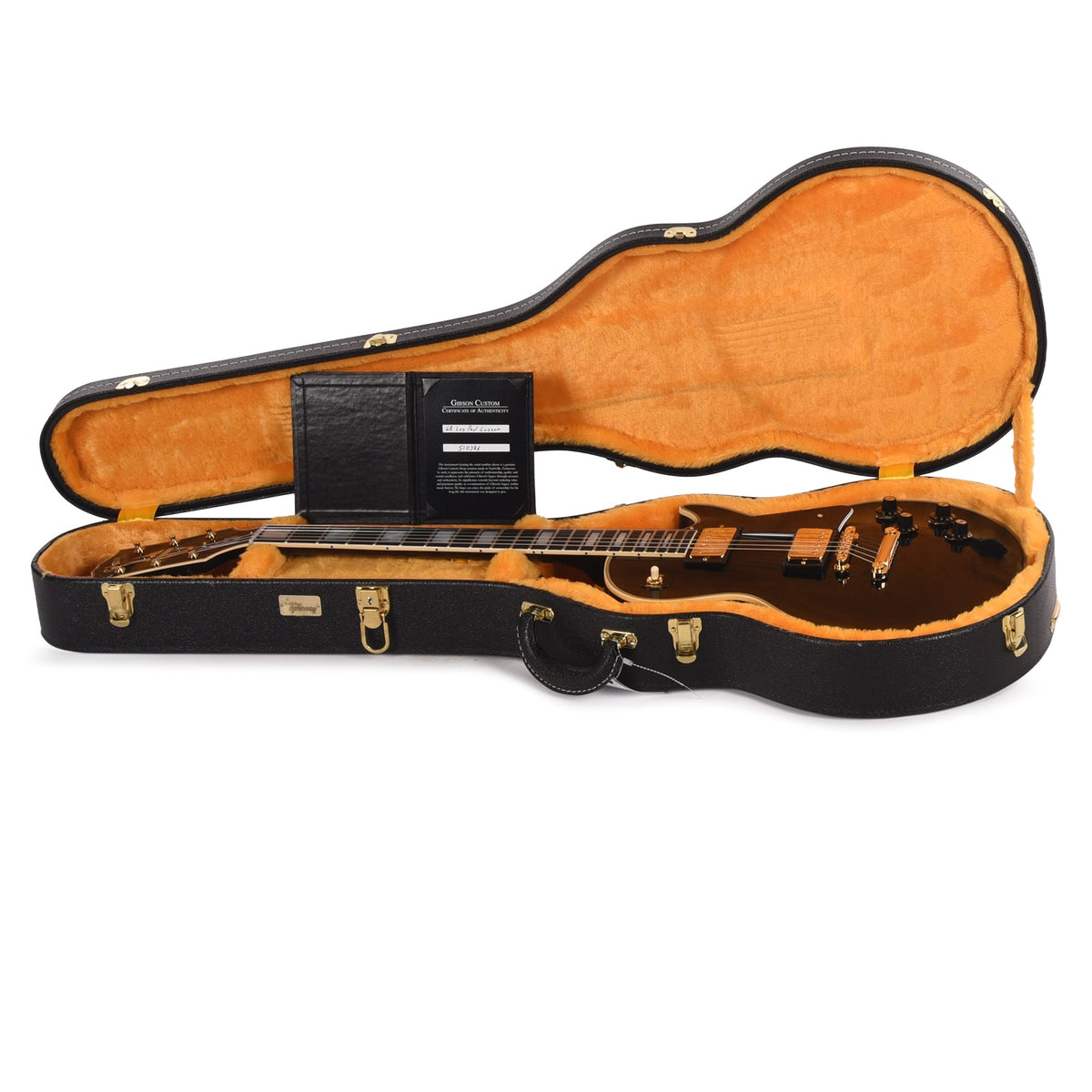 Gibson Custom Shop 1968 Les Paul Custom "CME Spec" Antique Ebony VOS w/Custom "S" Buckers - View 8 | MusicMarket