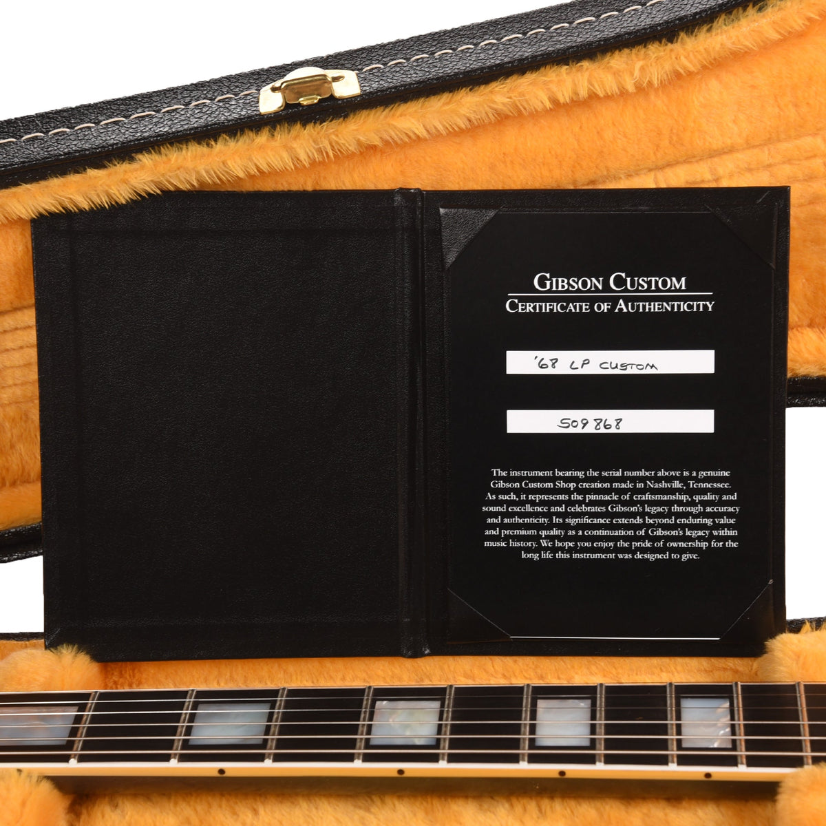 Gibson Custom Shop 1968 Les Paul Custom "CME Spec" Antique Pelham Blue VOS w/Custom "S" Buckers - View 9 | MusicMarket