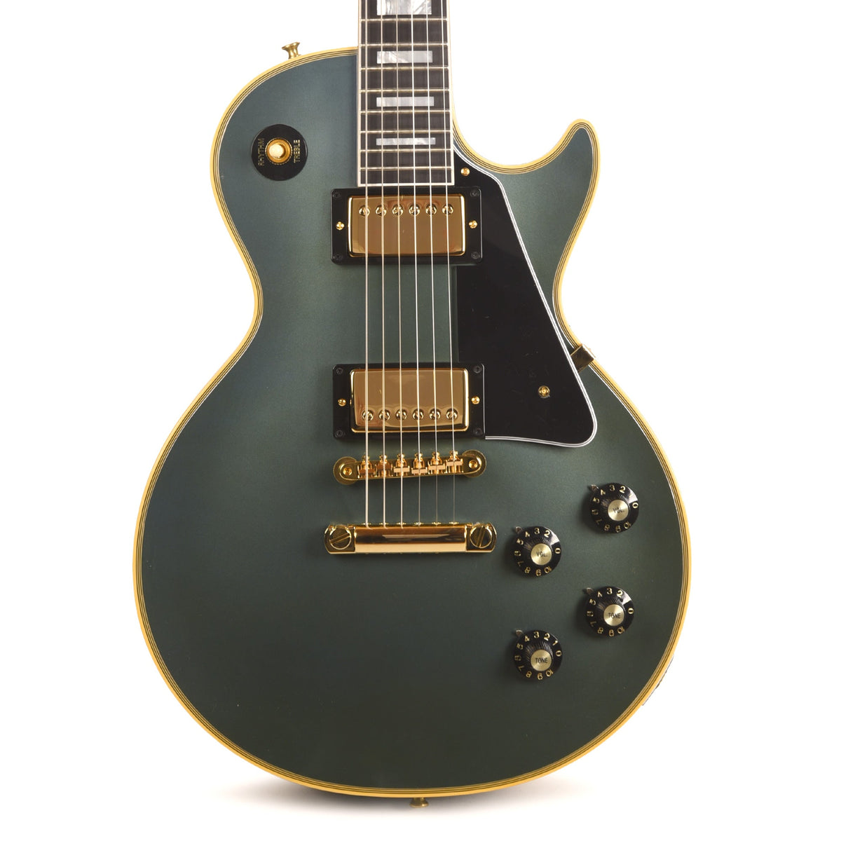 Gibson Custom Shop 1968 Les Paul Custom "CME Spec" Antique Pelham Blue VOS w/Custom "S" Buckers - View 2 | MusicMarket