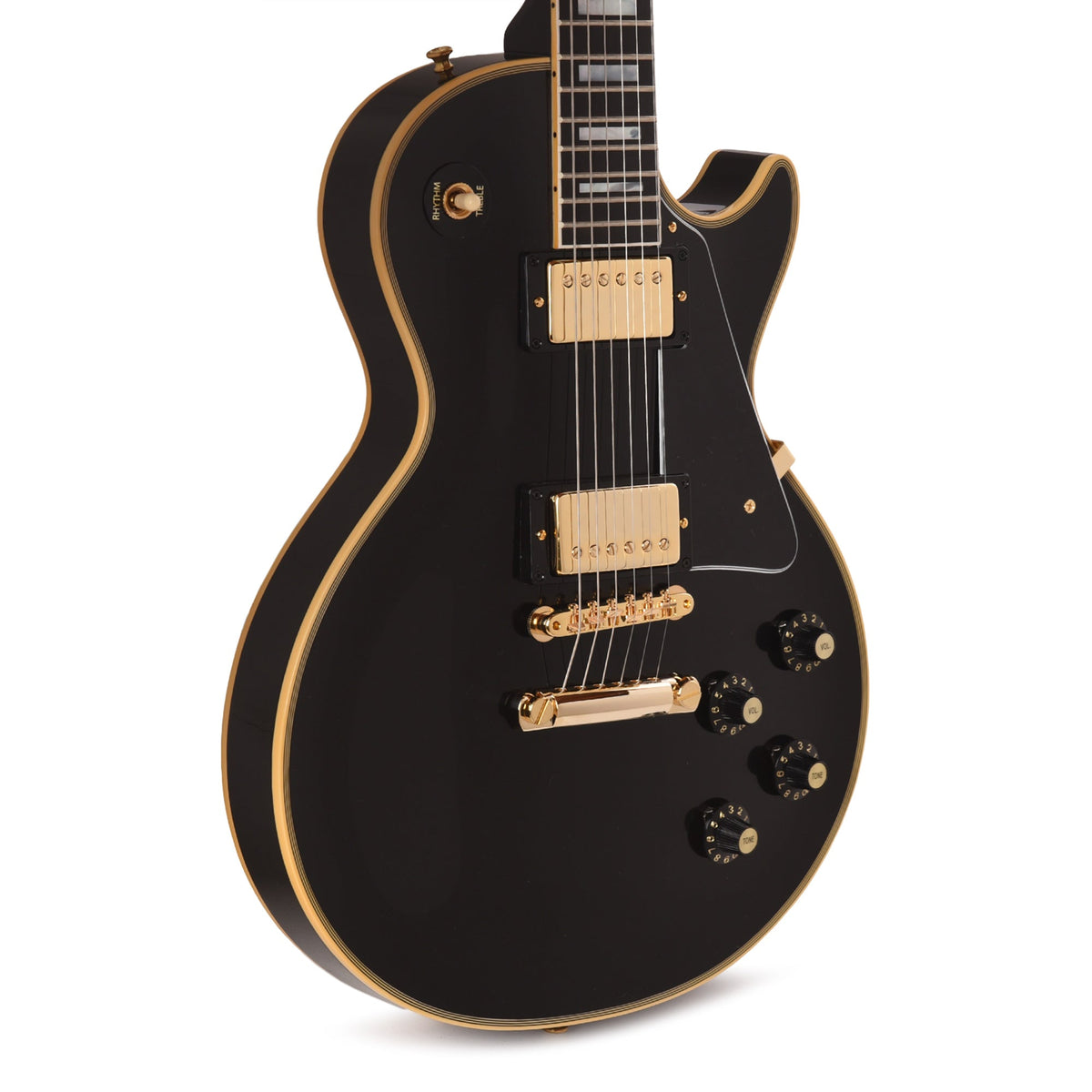 Gibson Custom Shop 1968 Les Paul Custom "CME Spec" Ebony VOS w/Chambered Body & Custom "S" Buckers - MusicMarket
