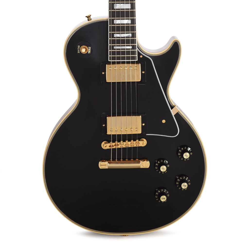 Gibson Custom Shop 1968 Les Paul Custom "CME Spec" Ebony VOS w/Custom "S" Buckers - View 2 | MusicMarket