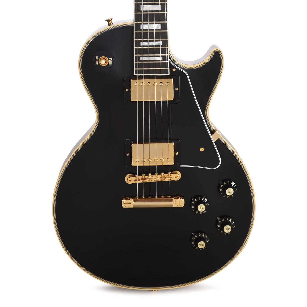 Gibson Custom Shop 1968 Les Paul Custom "CME Spec" Ebony VOS w/Custom "S" Buckers - View 2 | MusicMarket