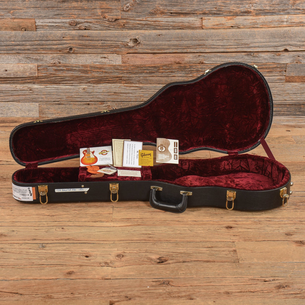 Gibson Custom Shop '54 Les Paul w/1972 Embossed Mini Humbuckers Goldtop 1996 - View 9 | MusicMarket