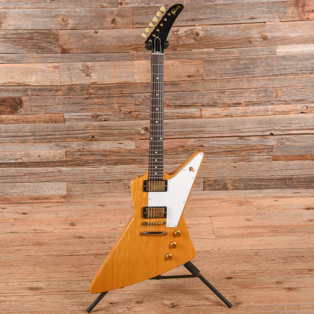 Gibson Custom Shop '58 Korina Explorer Reissue Natural 2025 - View 4 | MusicMarket