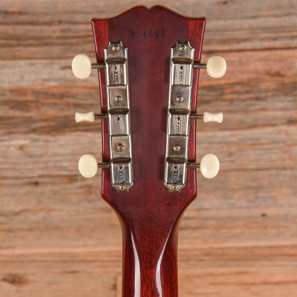 Gibson Custom Shop '60 Les Paul Special Double Cut Reissue Cherry Red VOS 2024 - View 7 | MusicMarket