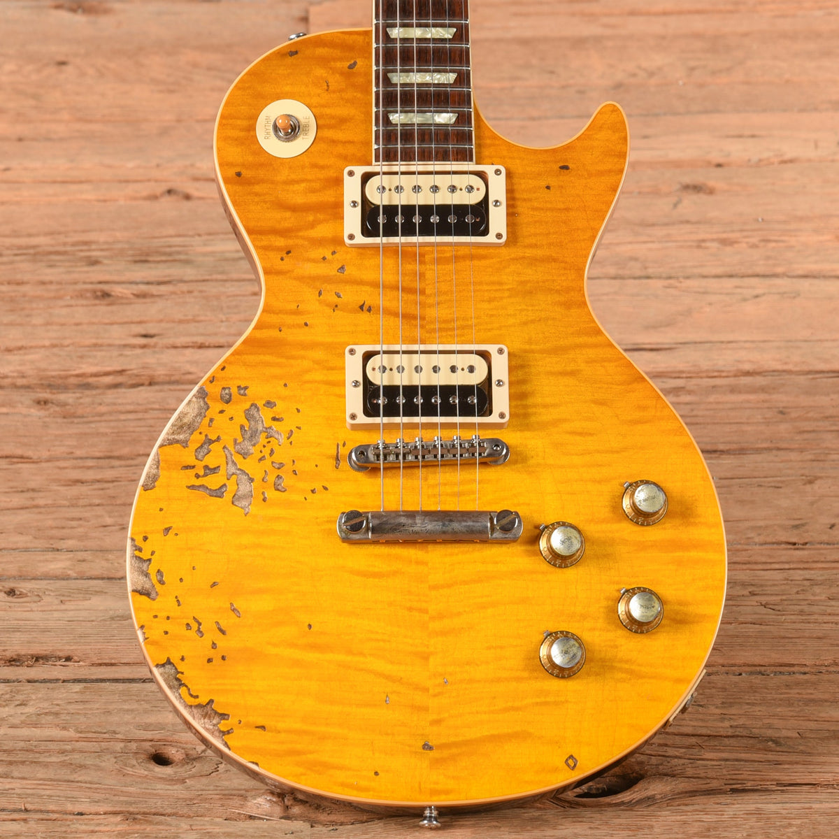 Gibson Custom Shop 60th Anniversary '59 Les Paul Standard Reissue Heavy Aged Amber 2019 - MusicMarket