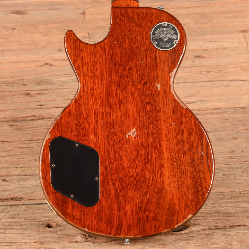 Gibson Custom Shop 60th Anniversary '59 Les Paul Standard Reissue Heavy Aged Amber 2019 - View 3 | MusicMarket