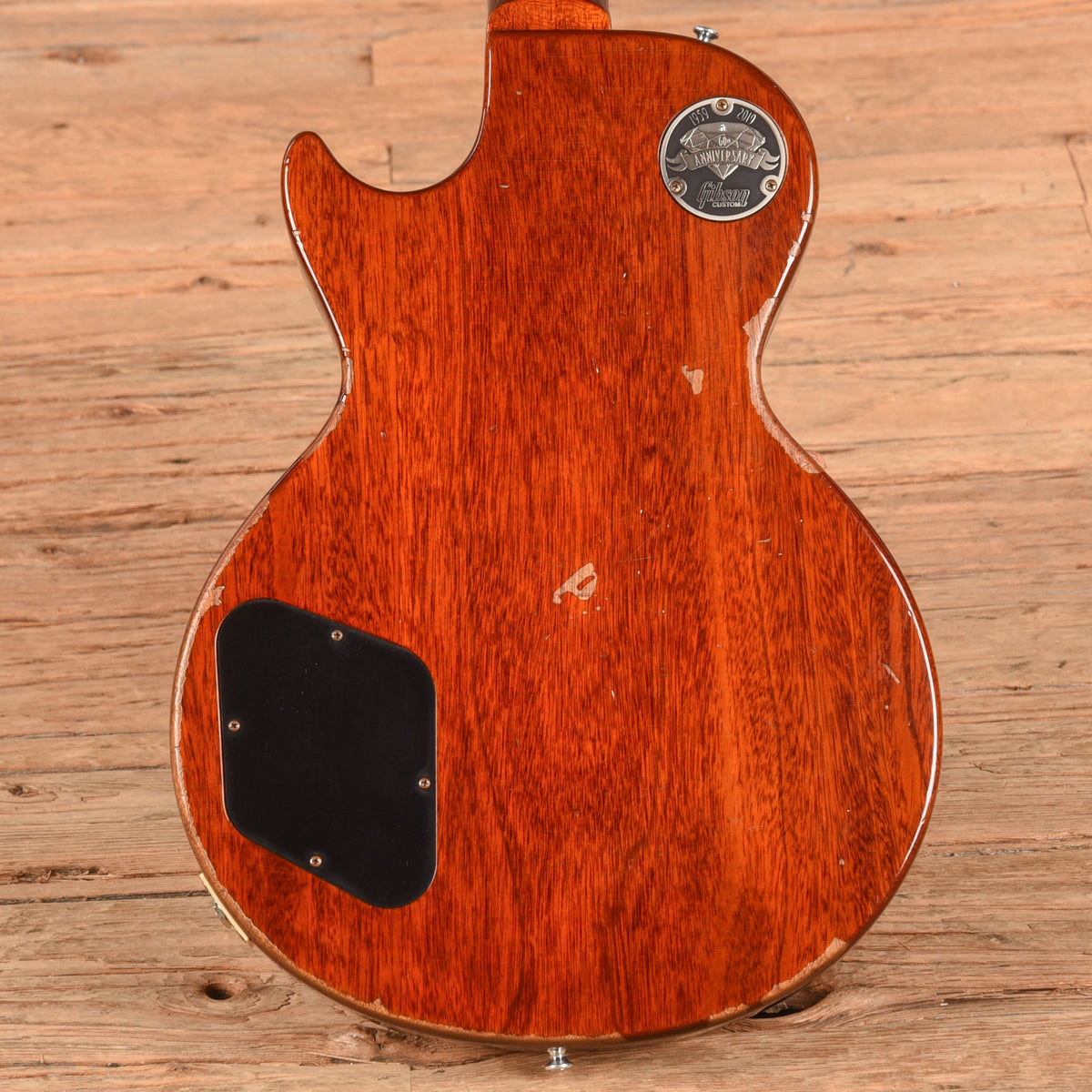 Gibson Custom Shop 60th Anniversary '59 Les Paul Standard Reissue Heavy Aged Amber 2019 - View 3 | MusicMarket