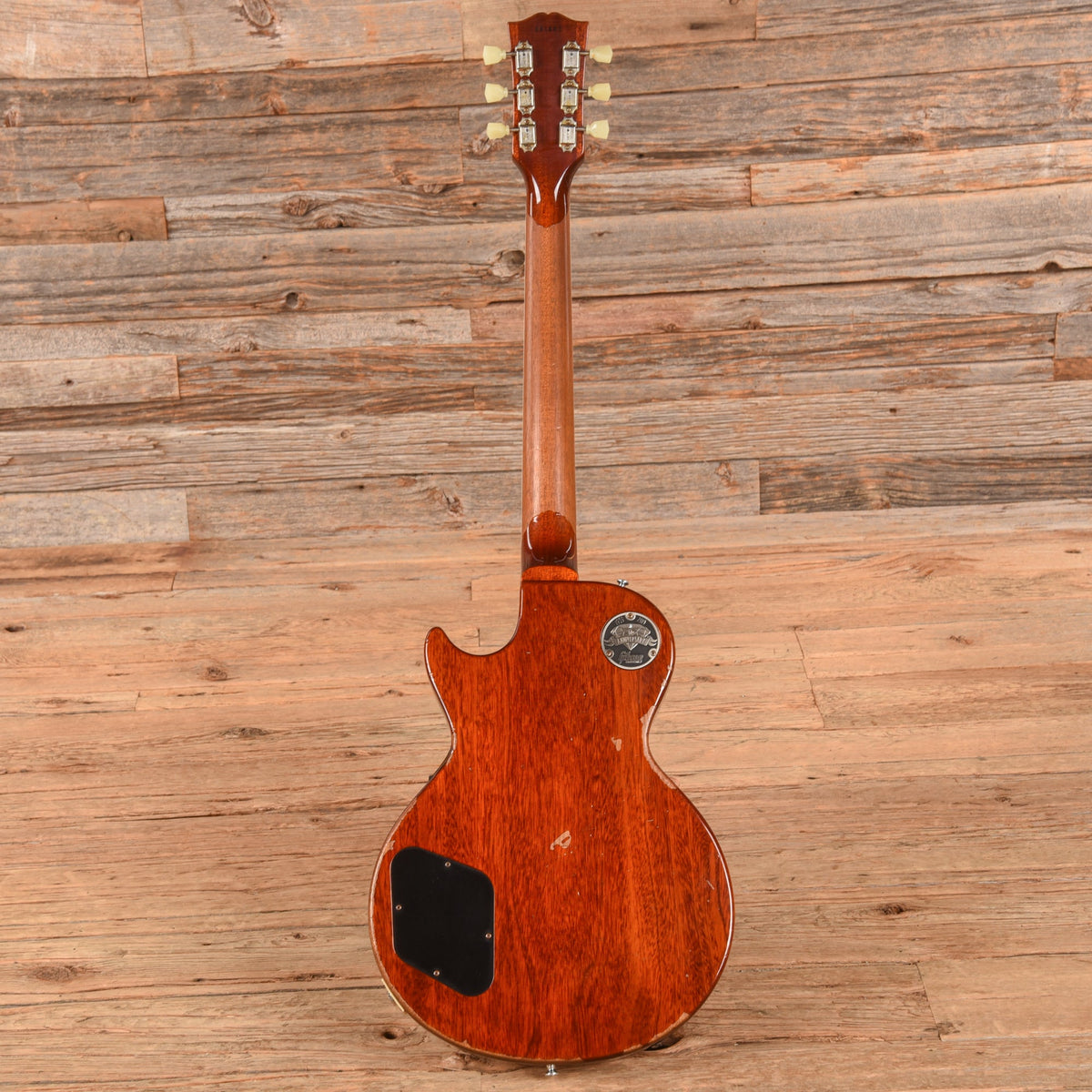 Gibson Custom Shop 60th Anniversary '59 Les Paul Standard Reissue Heavy Aged Amber 2019 - View 5 | MusicMarket