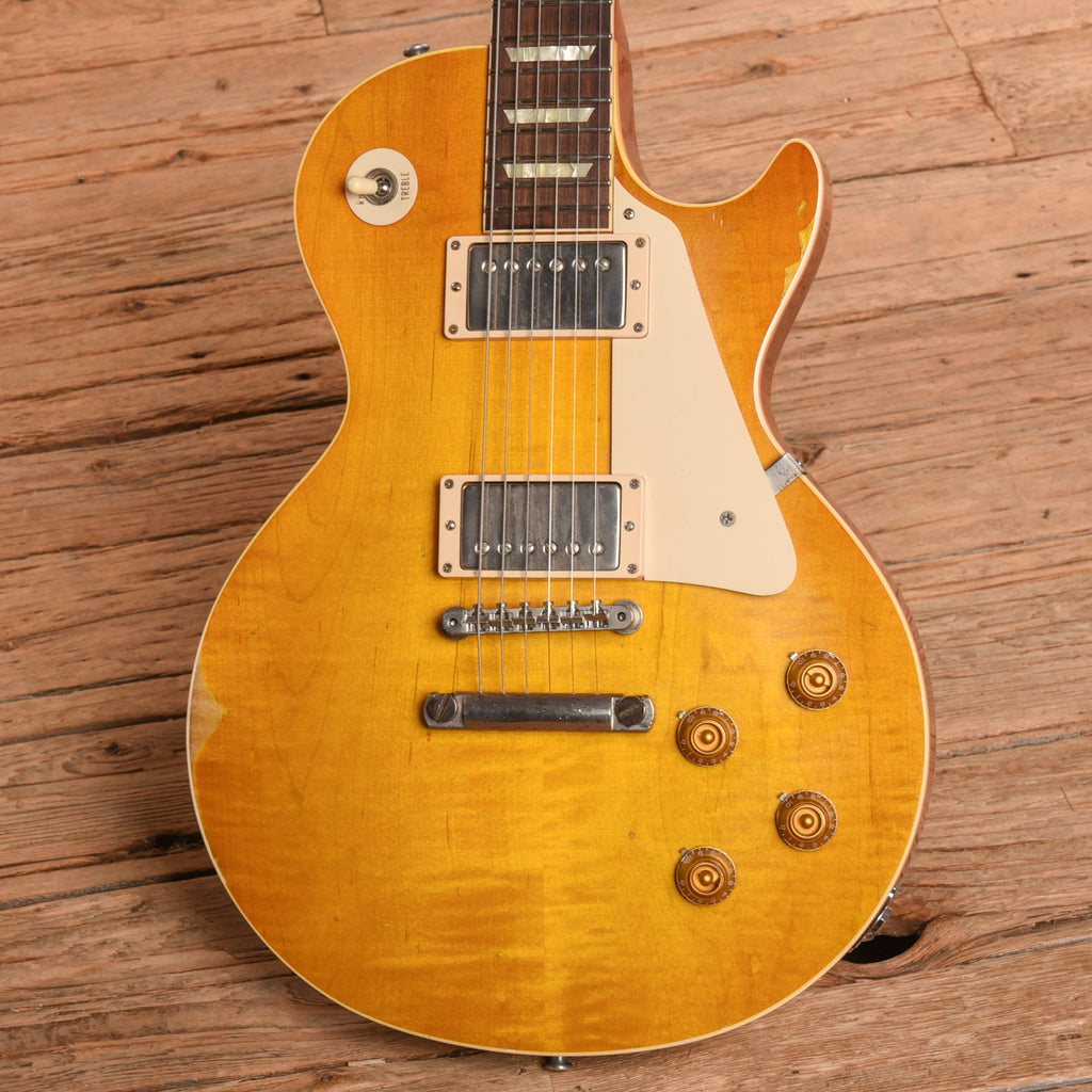 Gibson Custom Shop Collector's Choice #15 Greg Martin '58 Les Paul Standard Reissue Sunburst - View 2 | MusicMarket