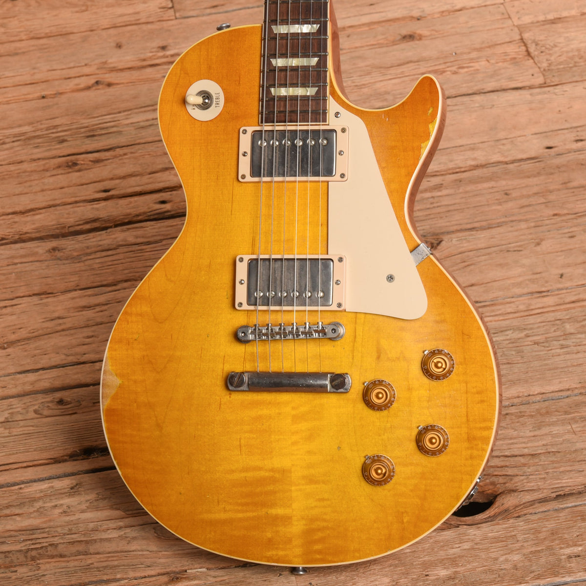 Gibson Custom Shop Collector's Choice #15 Greg Martin '58 Les Paul Standard Reissue Sunburst - View 2 | MusicMarket