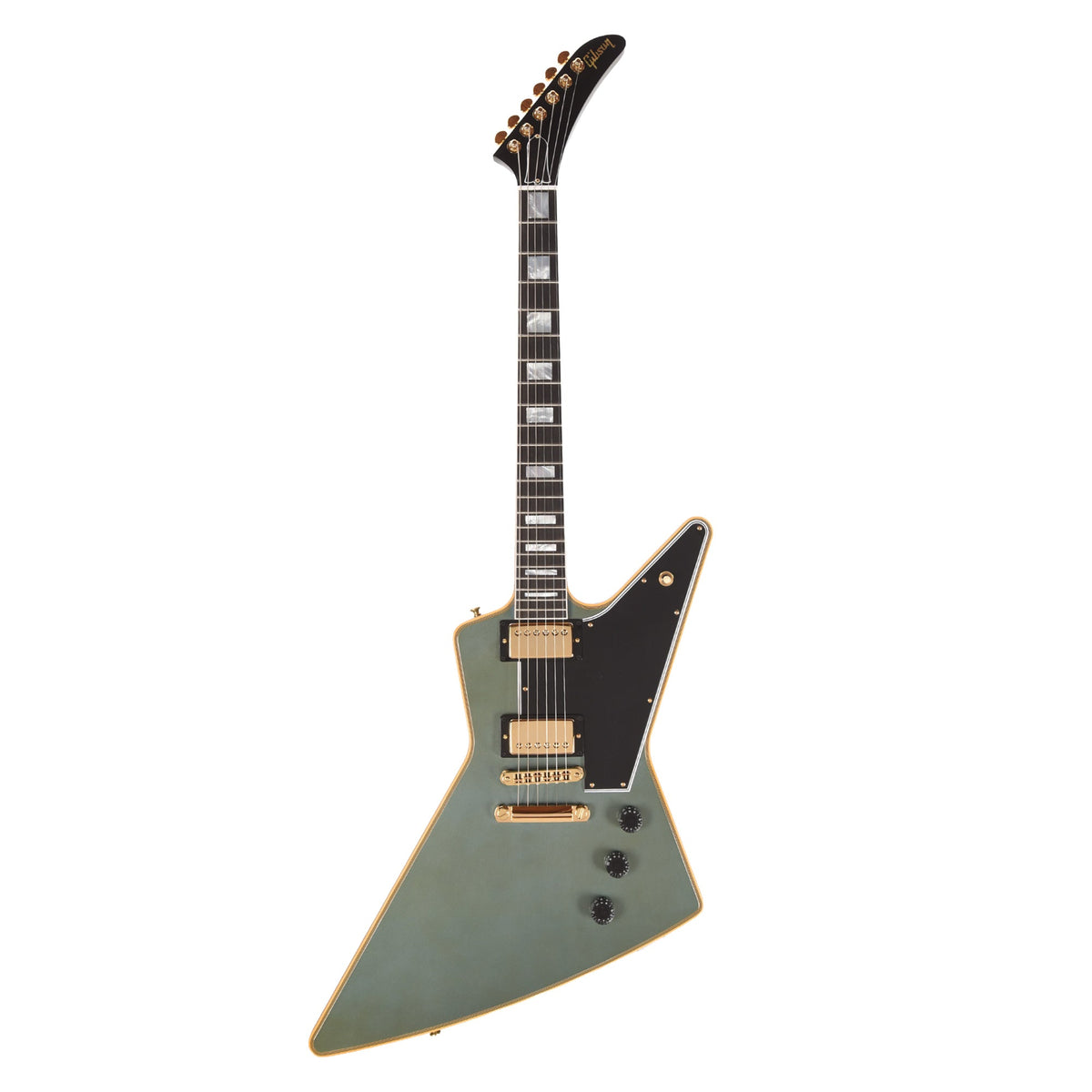 Gibson Custom Shop Explorer Custom "CME Spec" Antique Pelham Blue VOS - View 4 | MusicMarket