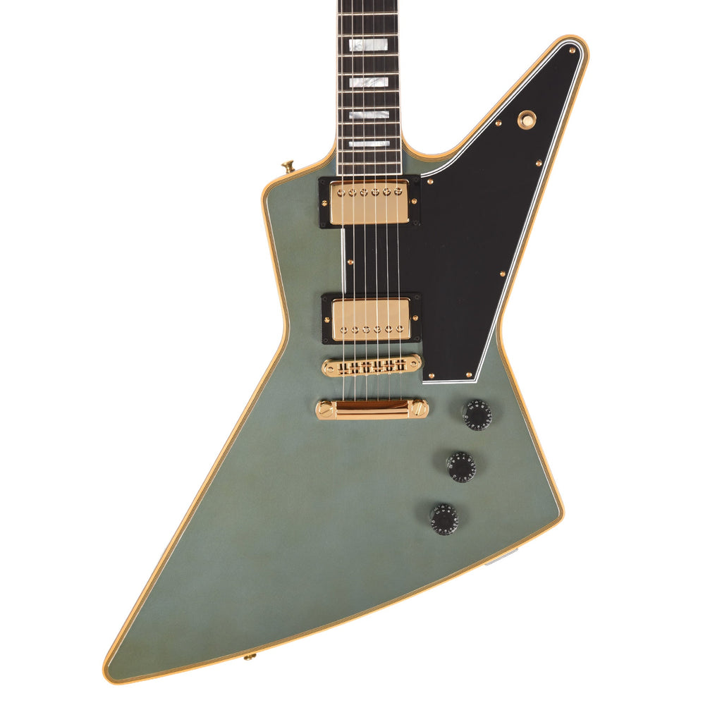 Gibson Custom Shop Explorer Custom "CME Spec" Antique Pelham Blue VOS - View 2 | MusicMarket