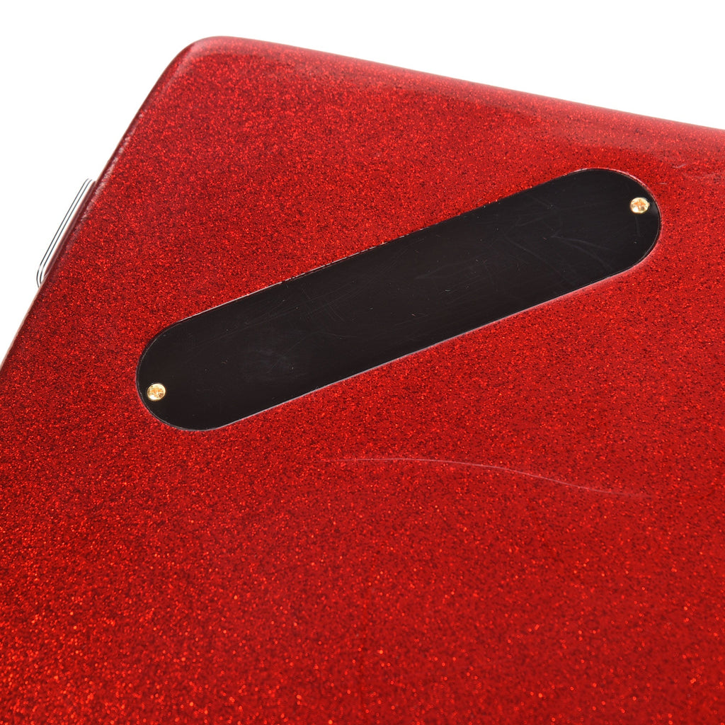 Gibson Custom Shop Explorer Custom "CME Spec" Antique Red Sparkle VOS w/Black Stinger - View 10 | MusicMarket