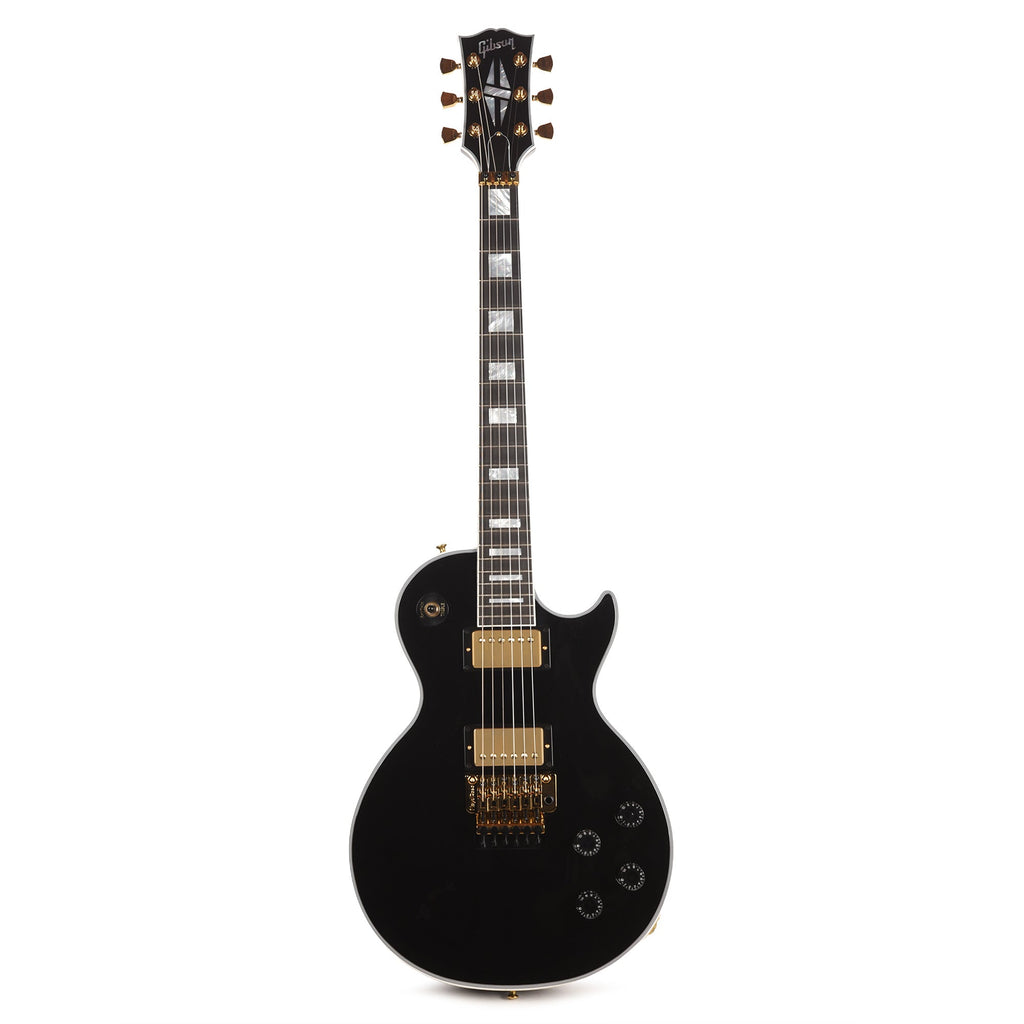 Gibson Custom Shop Les Paul Axcess Custom Ebony Gloss w/Floyd Rose - View 4 | MusicMarket