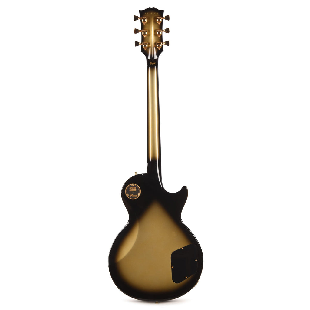 Gibson Custom Shop Les Paul Axcess Custom LEFTY Heavy Antique Silverburst Gloss w/Stop Bar - View 5 | MusicMarket