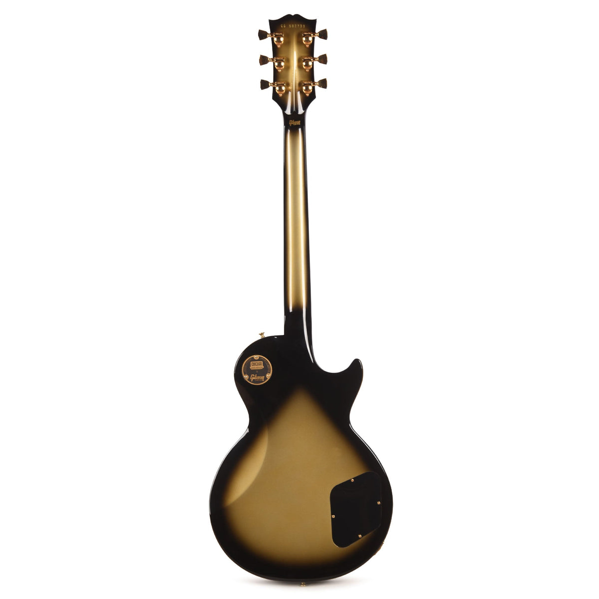 Gibson Custom Shop Les Paul Axcess Custom LEFTY Heavy Antique Silverburst Gloss w/Stop Bar - View 5 | MusicMarket