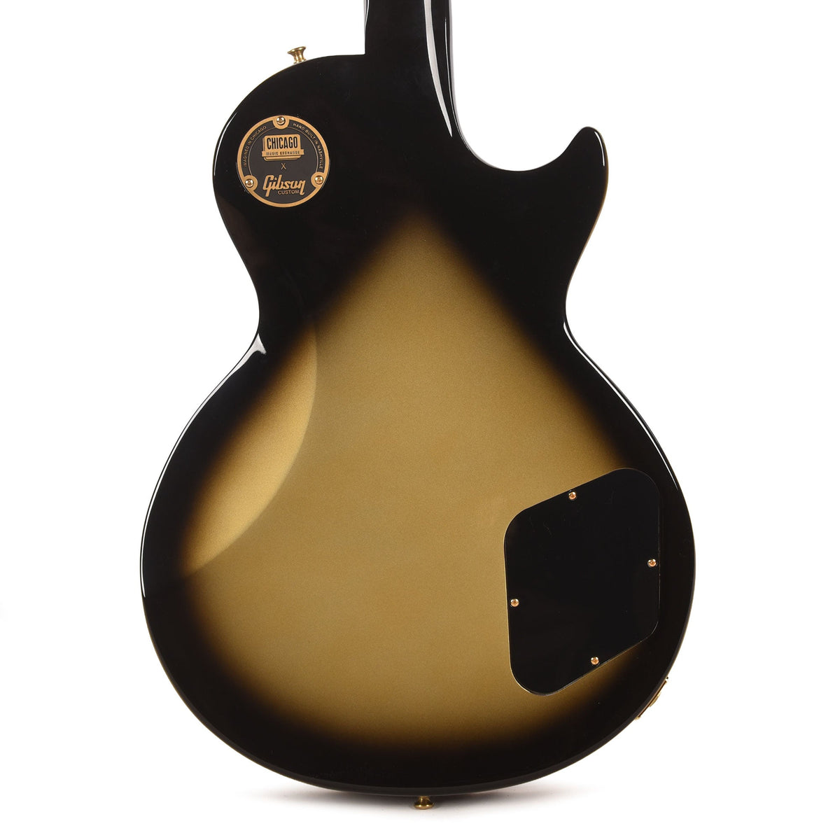 Gibson Custom Shop Les Paul Axcess Custom LEFTY Heavy Antique Silverburst Gloss w/Stop Bar - View 3 | MusicMarket