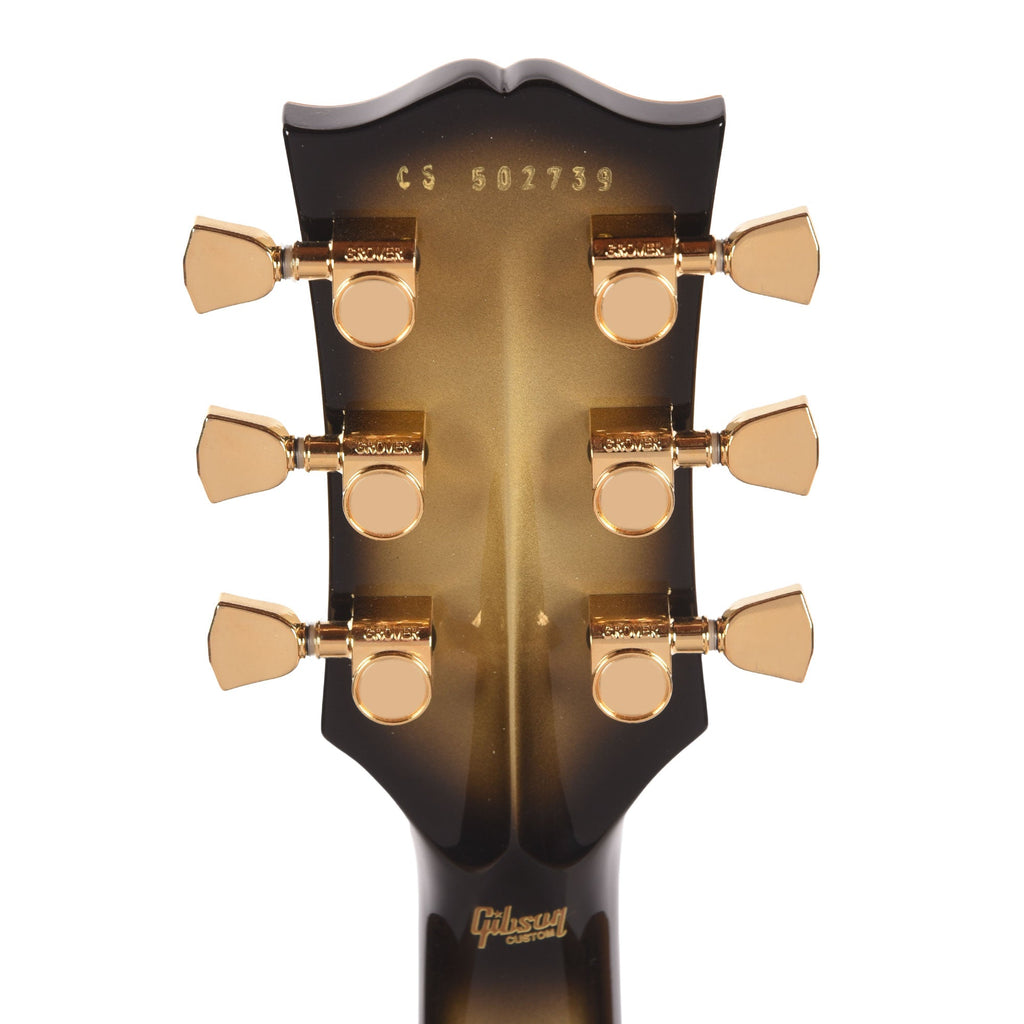 Gibson Custom Shop Les Paul Axcess Custom LEFTY Heavy Antique Silverburst Gloss w/Stop Bar - View 7 | MusicMarket