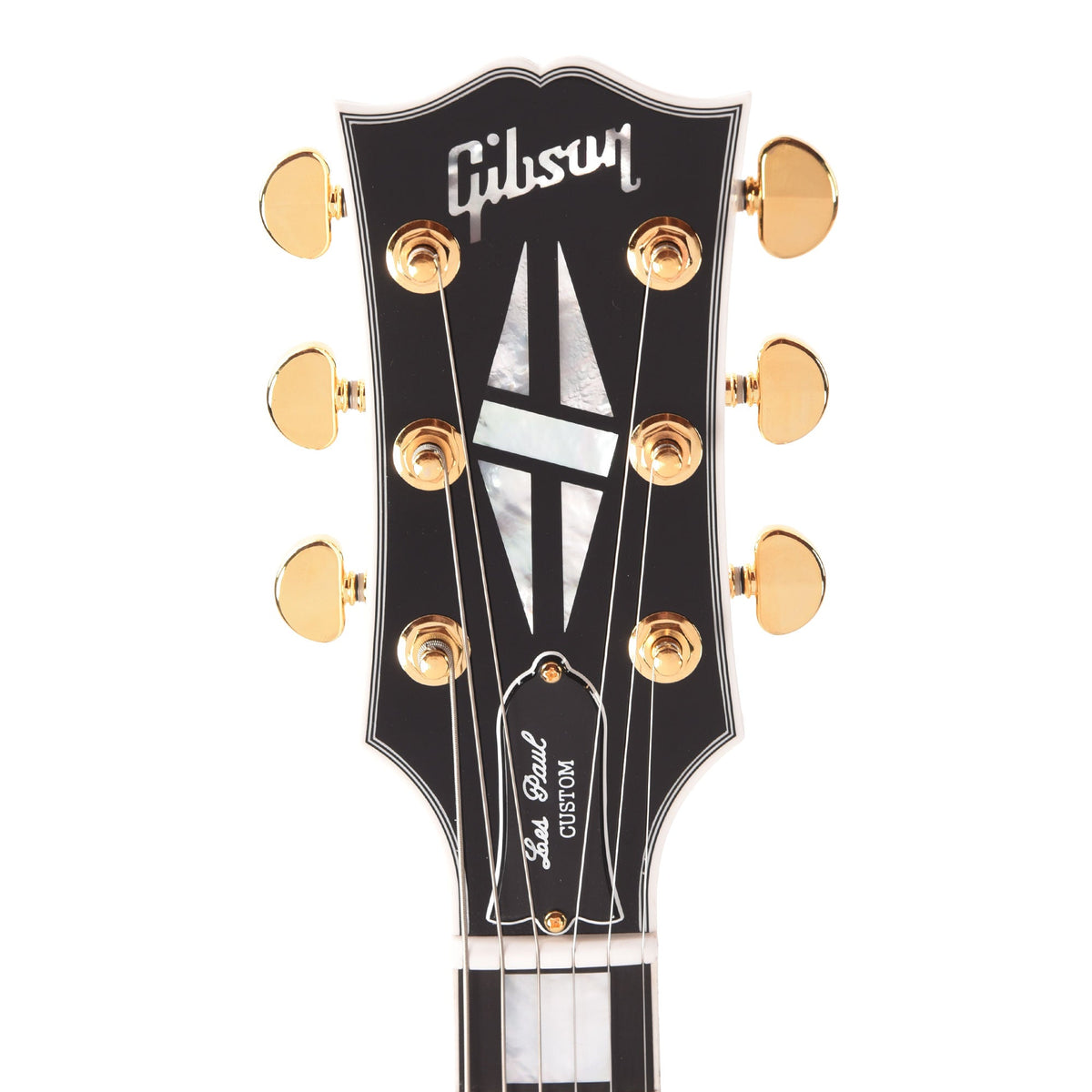 Gibson Custom Shop Les Paul Custom Alpine White Gloss - View 6 | MusicMarket