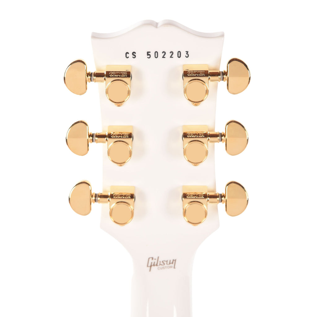 Gibson Custom Shop Les Paul Custom Alpine White Gloss - View 7 | MusicMarket