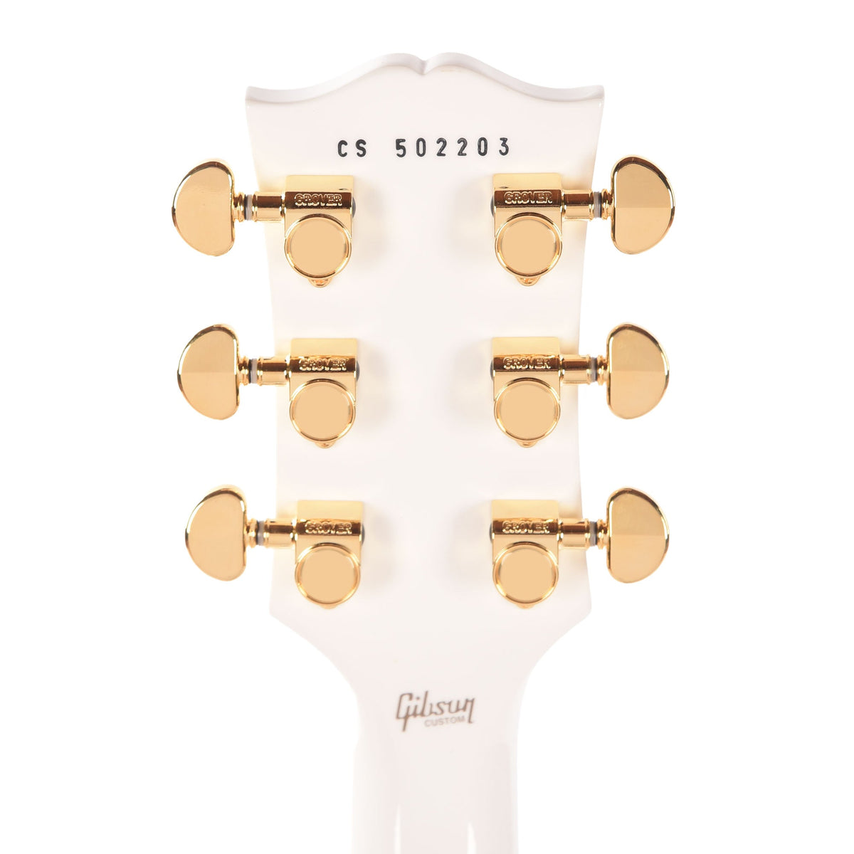 Gibson Custom Shop Les Paul Custom Alpine White Gloss - View 7 | MusicMarket
