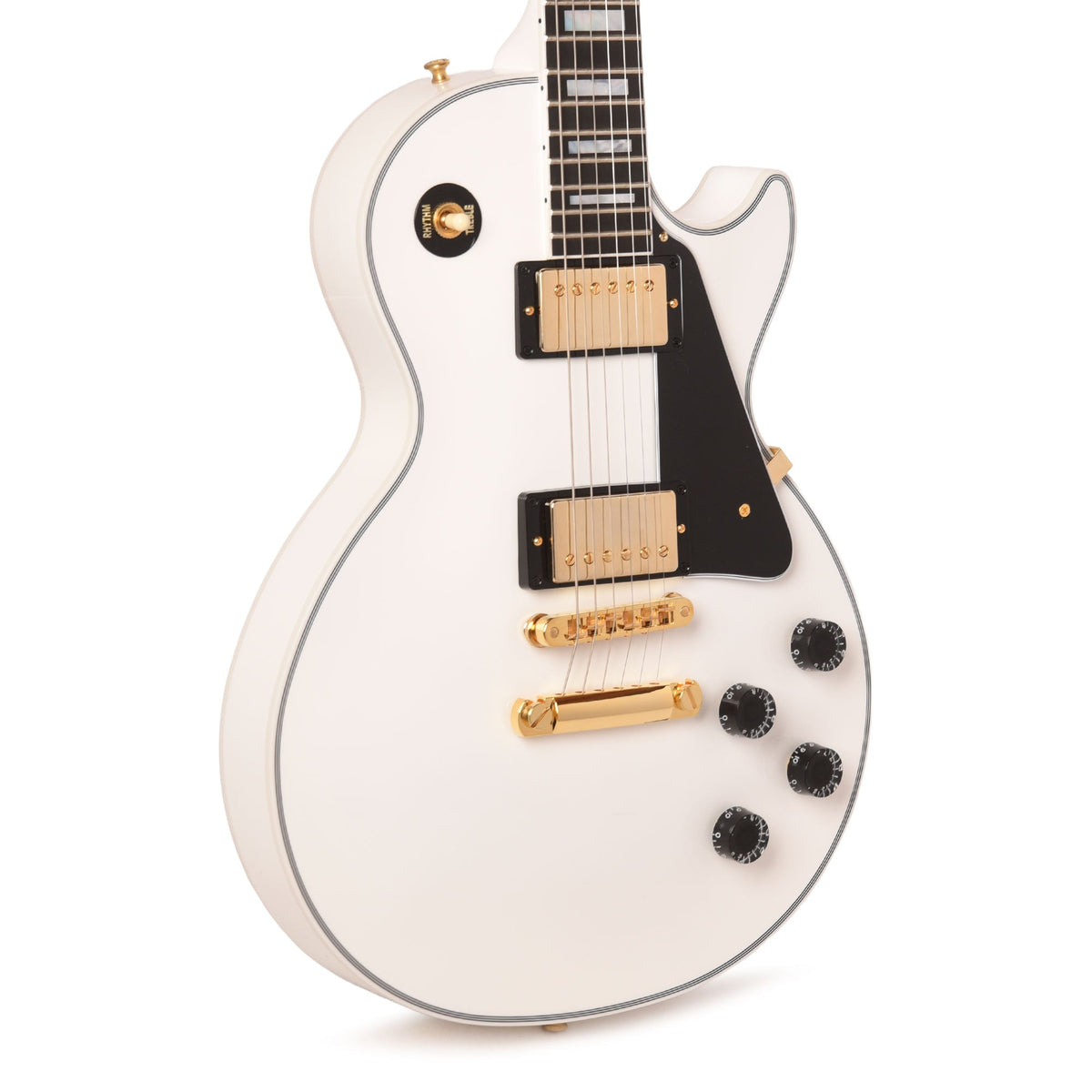 Gibson Custom Shop Les Paul Custom Alpine White Gloss - MusicMarket