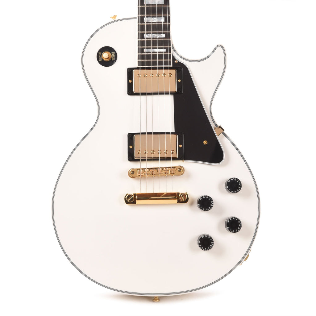 Gibson Custom Shop Les Paul Custom Alpine White Gloss - View 2 | MusicMarket