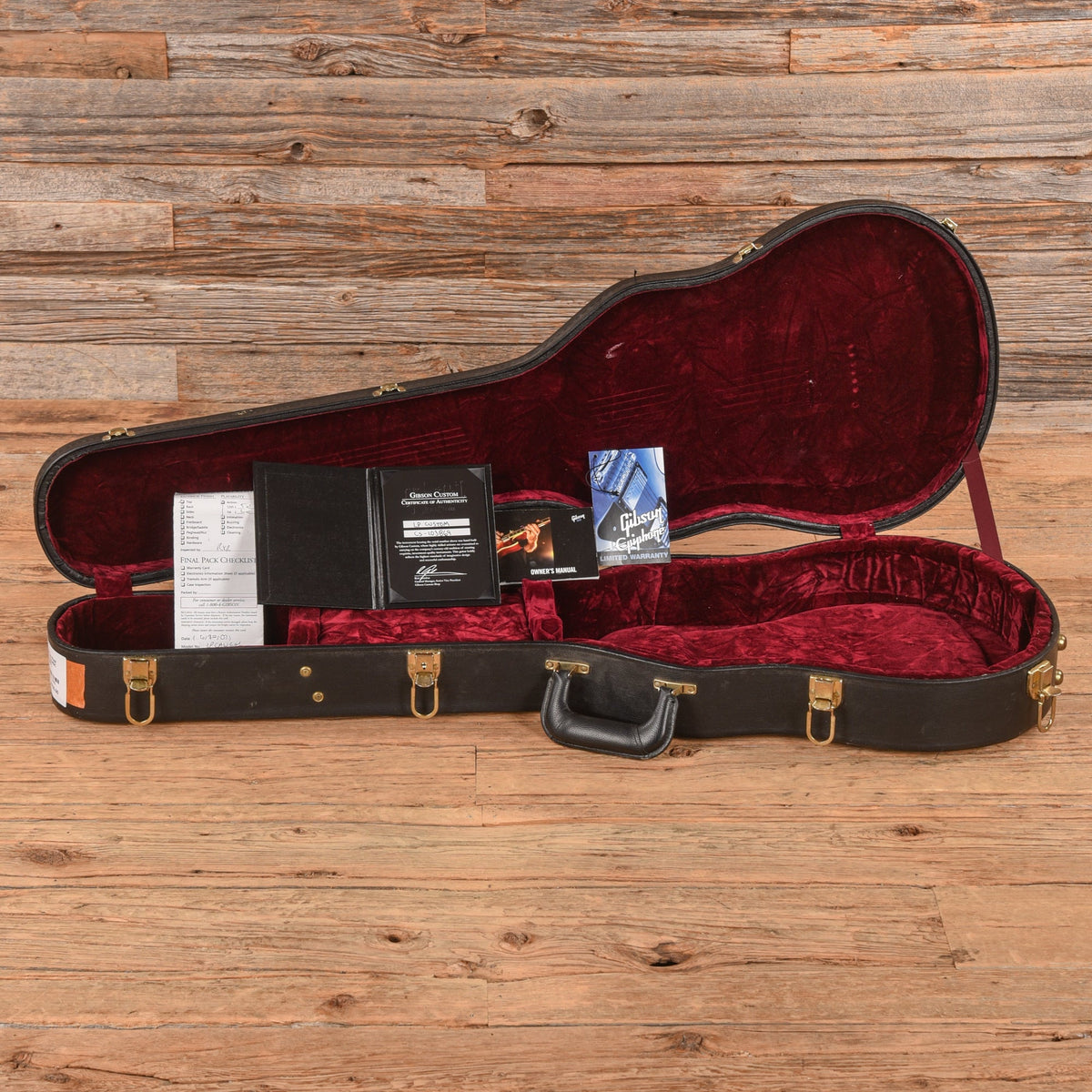 Gibson Custom Shop Les Paul Custom Ebony 2010 - View 9 | MusicMarket