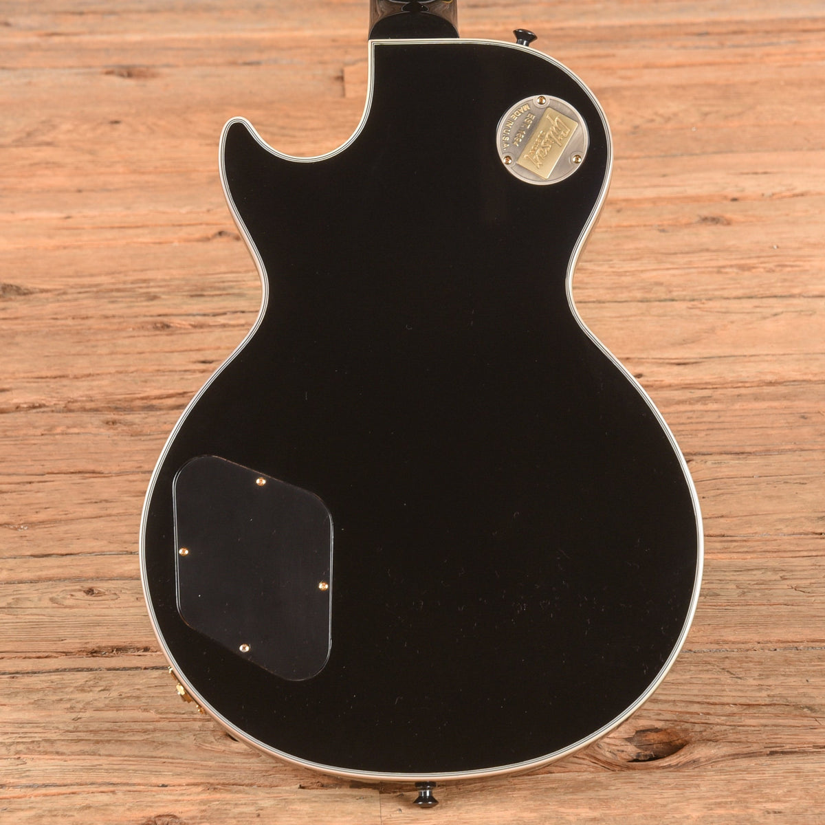 Gibson Custom Shop Les Paul Custom Ebony 2018 - View 3 | MusicMarket