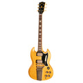 Gibson Custom Shop Limited Edition 1964 SG Standard Korina Reissue VOS Antique Natural w/Maestro Vibrola - MusicMarket