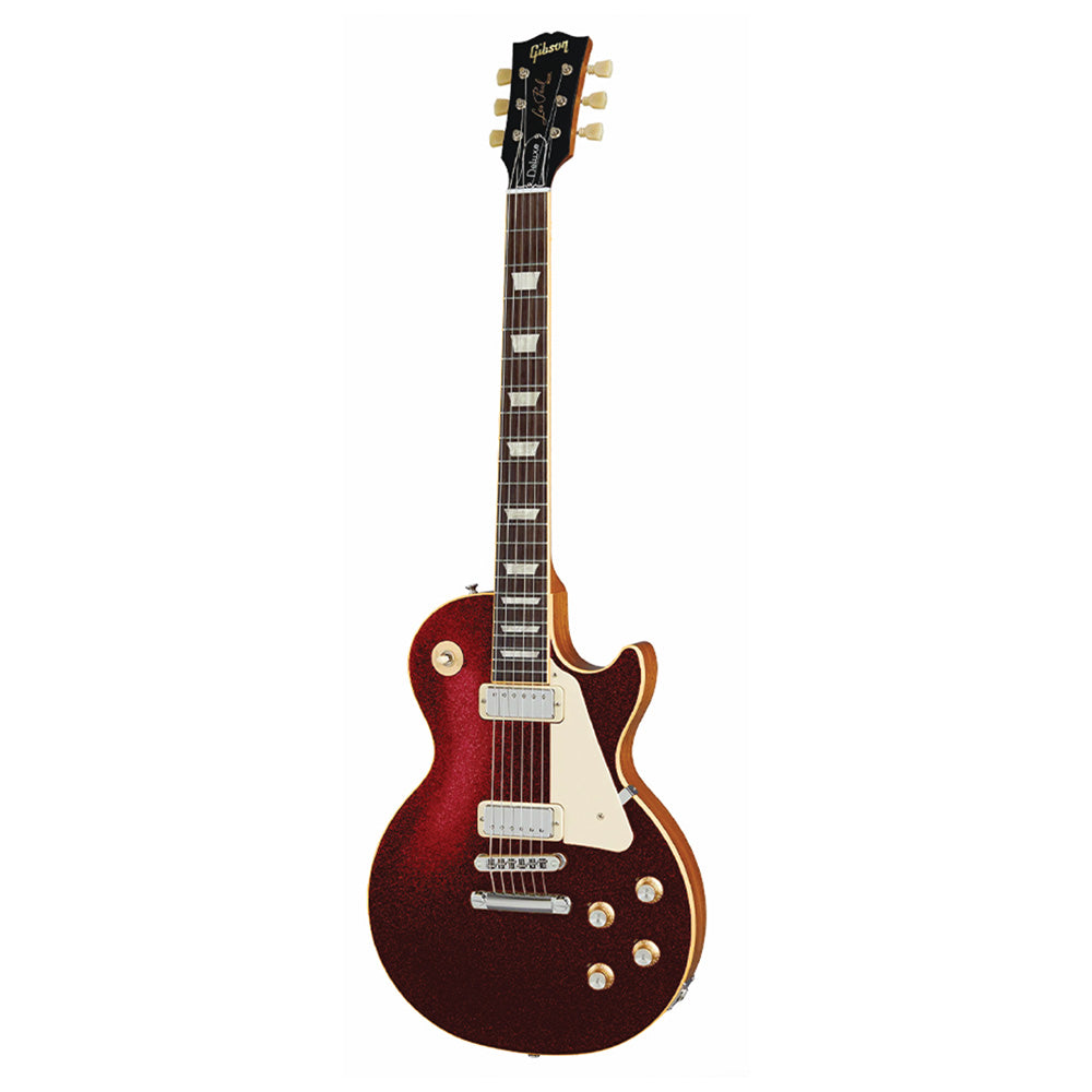 Gibson Custom Shop Limited Edition 1976 Les Paul Deluxe Reissue VOS Red Sparkle - MusicMarket