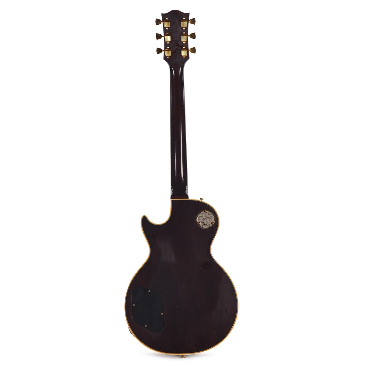 Gibson Custom Shop Limited Run 1968 Les Paul Custom Antique Dark Walnut Murphy Lab Light Aged - View 5 | MusicMarket