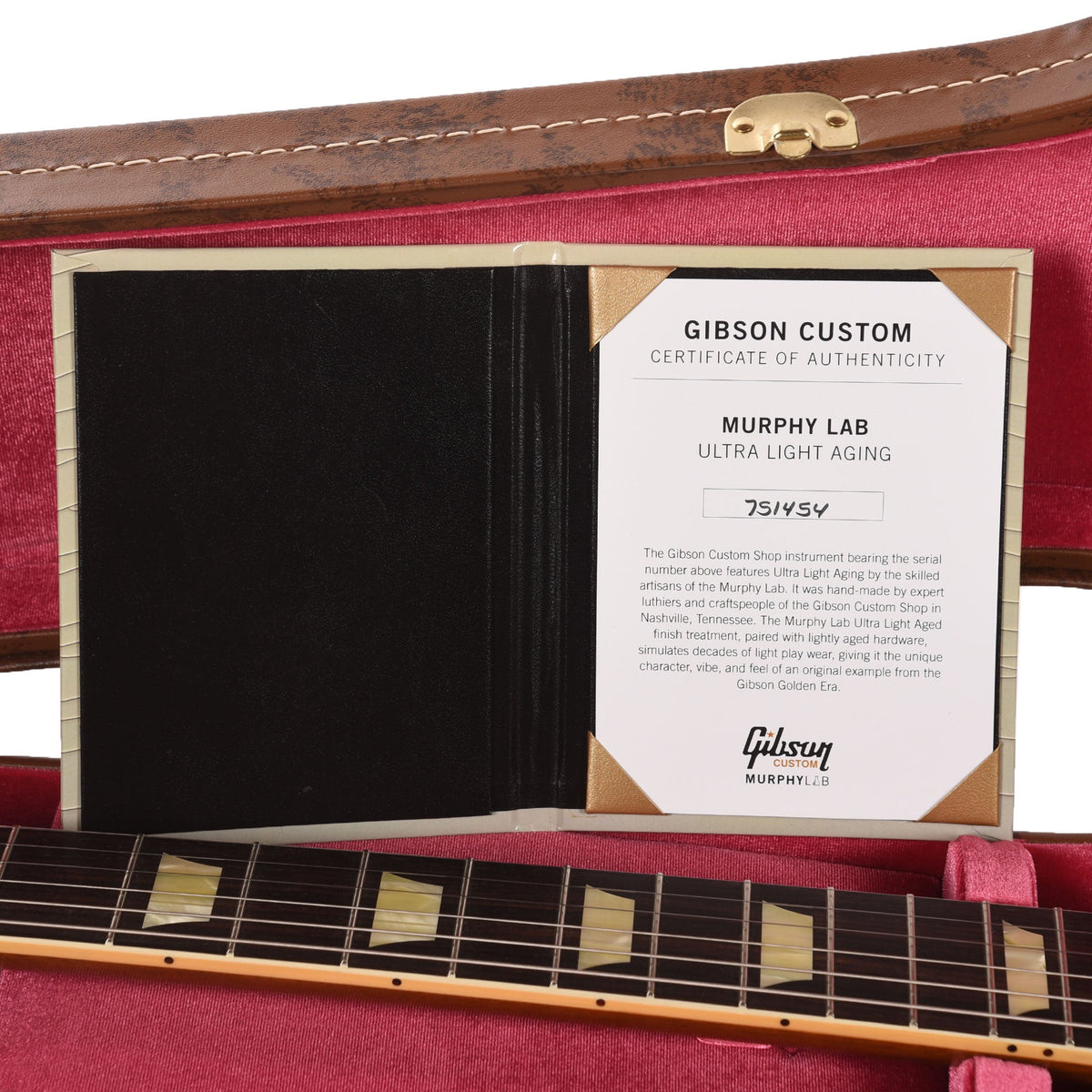 Gibson Custom Shop Murphy Lab 1957 Les Paul Goldtop Reissue Double Gold Ultra Light Aged - View 9 | MusicMarket