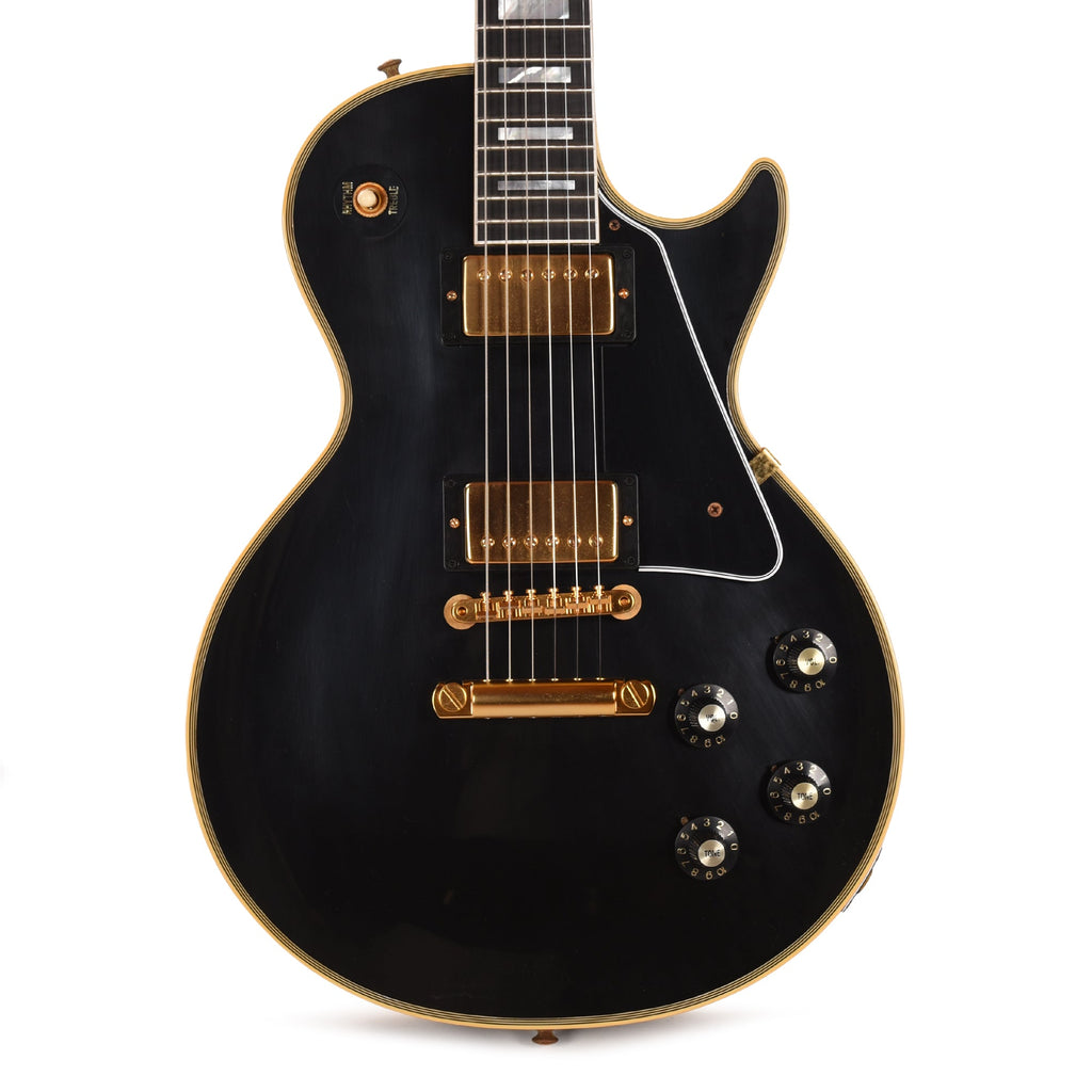 Gibson Custom Shop Murphy Lab 1968 Les Paul Custom Reissue Ebony Ultra Light Aged - View 2 | MusicMarket