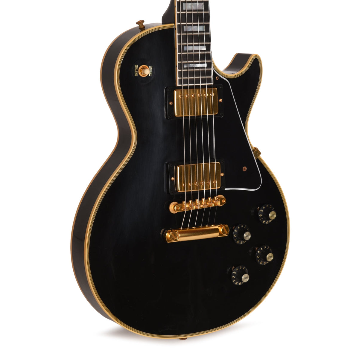 Gibson Custom Shop Murphy Lab 1968 Les Paul Custom Reissue Ebony Ultra Light Aged - MusicMarket