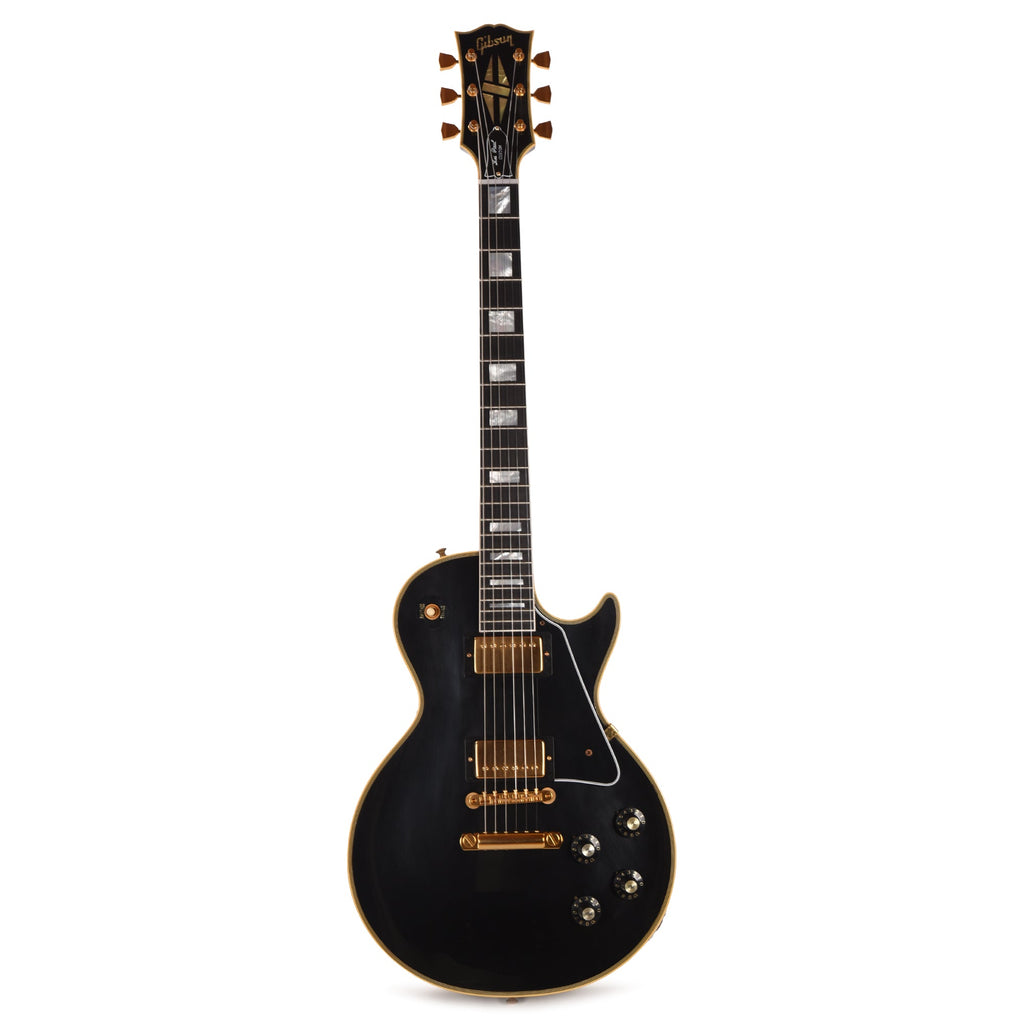 Gibson Custom Shop Murphy Lab 1968 Les Paul Custom Reissue Ebony Ultra Light Aged - View 4 | MusicMarket