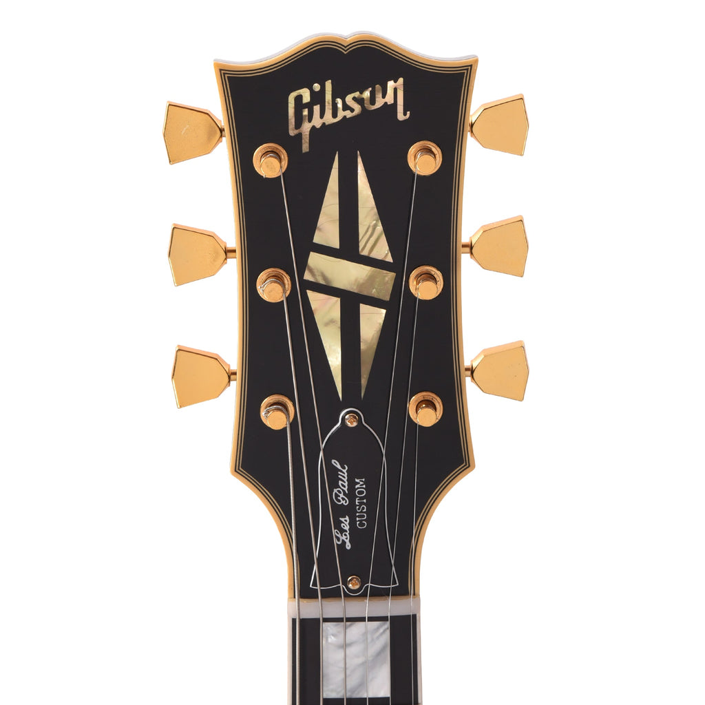 Gibson Custom Shop Murphy Lab 1968 Les Paul Custom Reissue Ebony Ultra Light Aged - View 6 | MusicMarket
